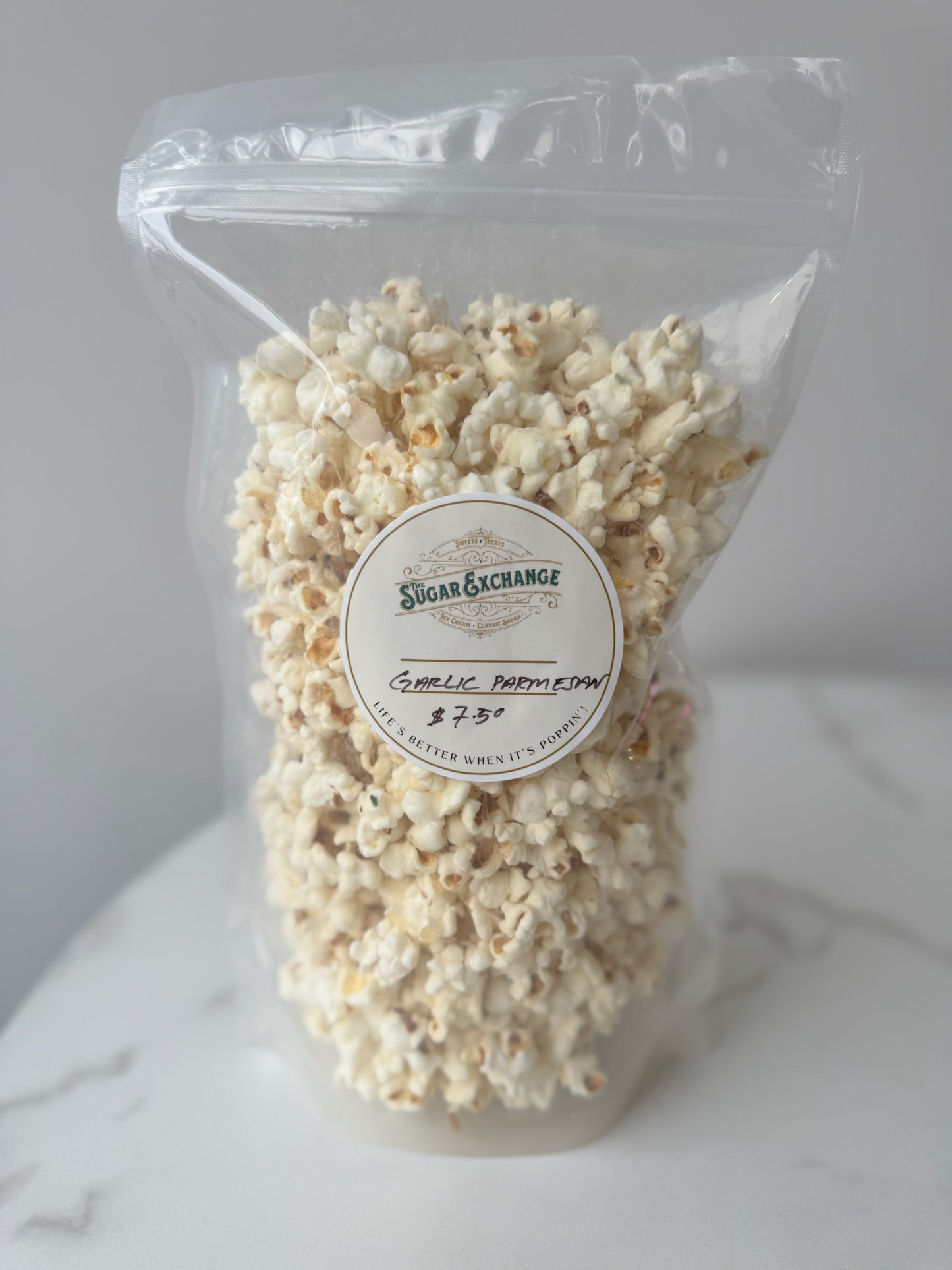 Garlic Parmesan Popcorn